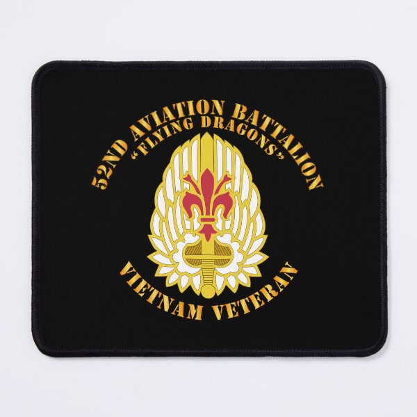 Item preview, Army - 52nd Avn Bn - Flying Dragons - Vietnam Vet designed and sold by Military Insignia Products.