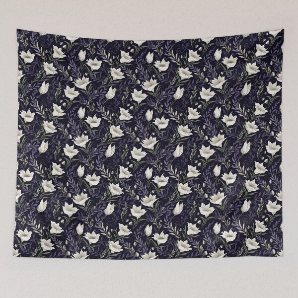 Item preview, ฺBell flower seamless pattern designed and sold by varinchai.