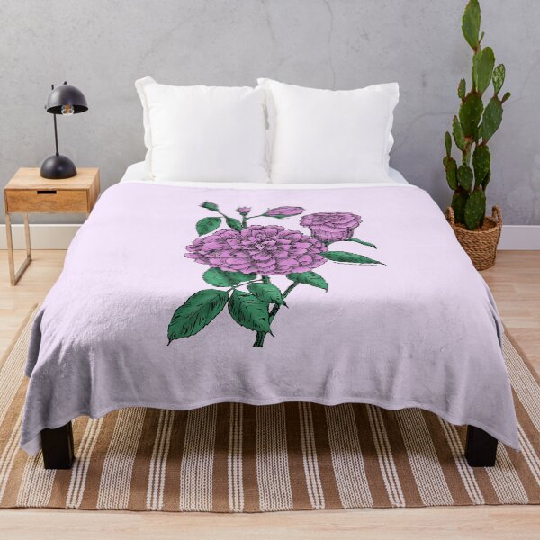 Item preview, Purple Flat Rose Bloom Full 26-40 Petals In 3+ Rows designed and sold by Rachael Taylor.