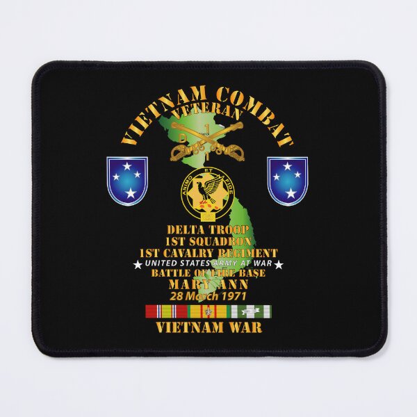 Item preview, Army - Battle for FSB Mary Ann - D Trp 1st Sqd 1st Cav - 23rd ID w VN SVC designed and sold by Military Insignia Products.