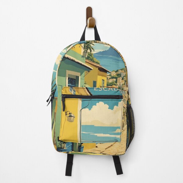 Item preview, Escadaria Seleron Brazil Vintage Poster Tourism designed and sold by TravelersGems.