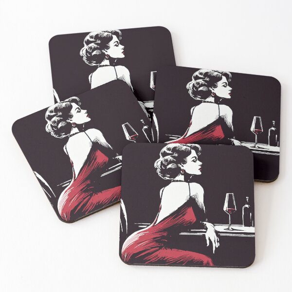 Artikelvorschau, Noir Woman in the Bar [Vintage, Retro] entworfen und verkauft von RESToRAPTOR.
