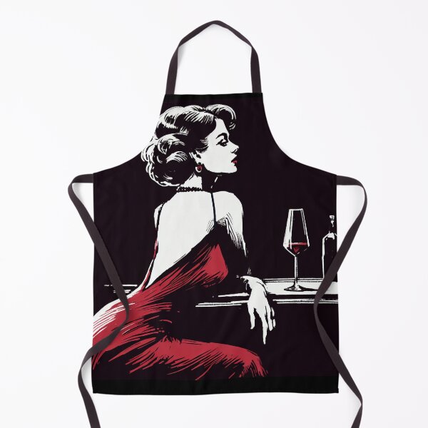 Item preview, Noir Woman in the Bar [Vintage, Retro] designed and sold by RESToRAPTOR.