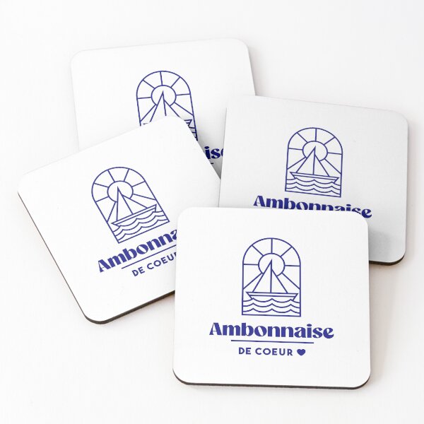 Item preview, Ambonnaise de coeur - Brittany Morbihan 56 Sea Holidays Beach designed and sold by Burning Dog.