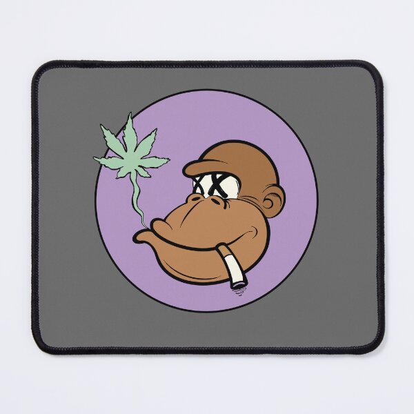Item preview, Smoking monkey designed and sold by artidote7.