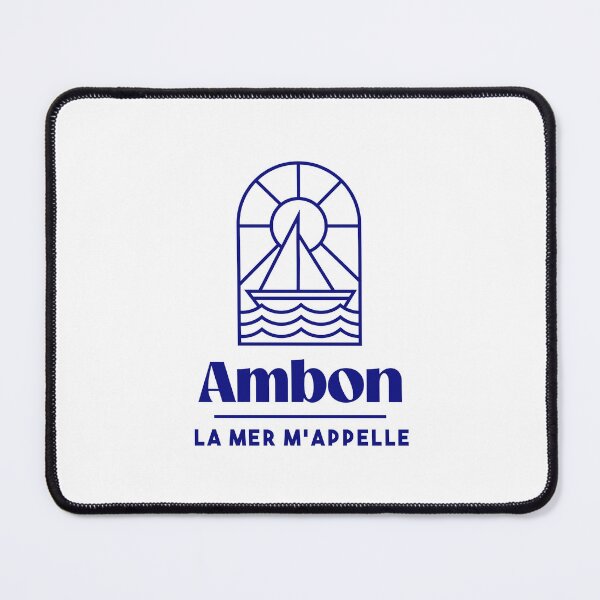 Item preview, Ambon the sea is calling me - Brittany Morbihan 56 Sea Holidays Beach designed and sold by Burning Dog.