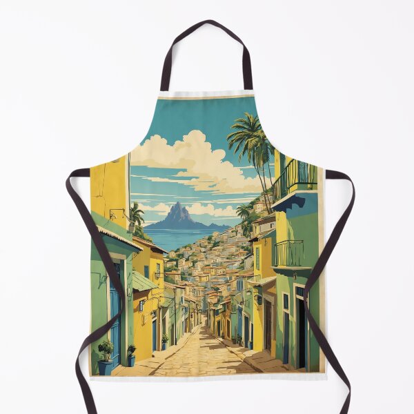 Artikelvorschau, Escadaria Seleron Brasilien Vintage Poster Tourismus entworfen und verkauft von TravelersGems.