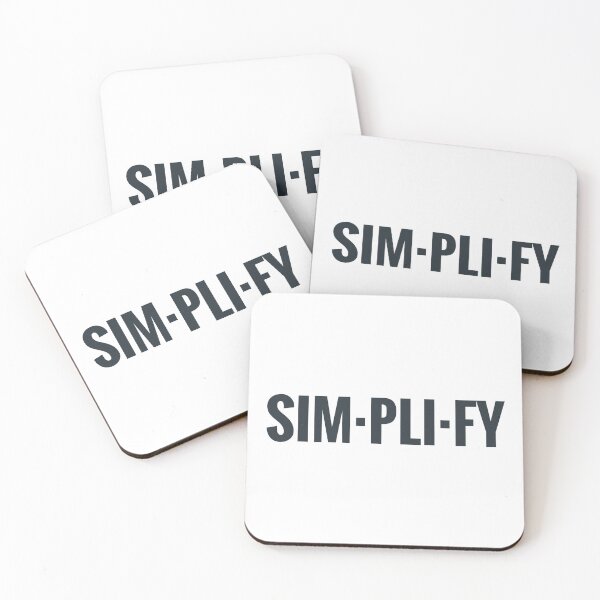 Item preview, Life is simply, simplify of everything  designed and sold by pipikijung.