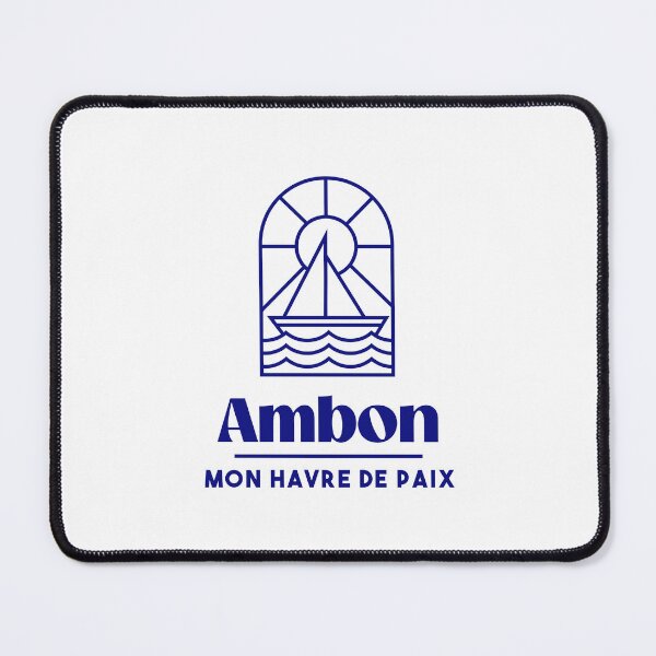 Item preview, Ambon my haven of peace - Brittany Morbihan 56 Sea Holidays Beach designed and sold by Burning Dog.