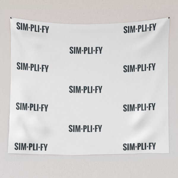Item preview, Life is simply, simplify of everything  designed and sold by pipikijung.