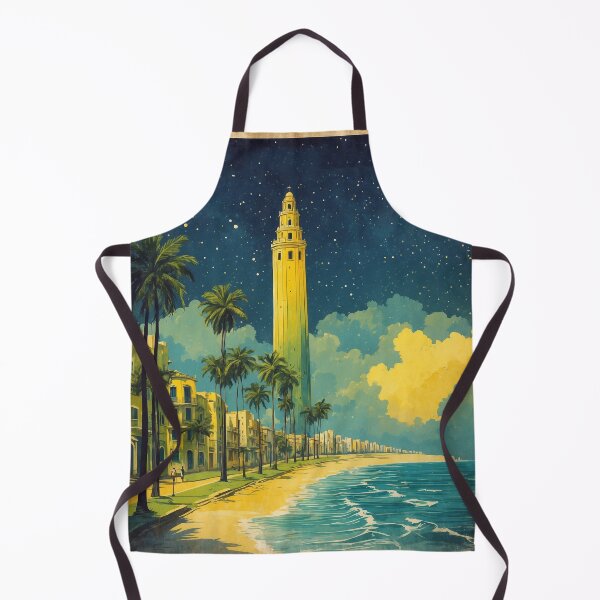 Item preview, Fortaleza Brazil Vintage Poster Tourism designed and sold by TravelersGems.