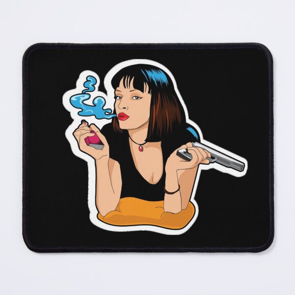 Item preview, Mia Wallace Sticker designed and sold by jonmac1982.