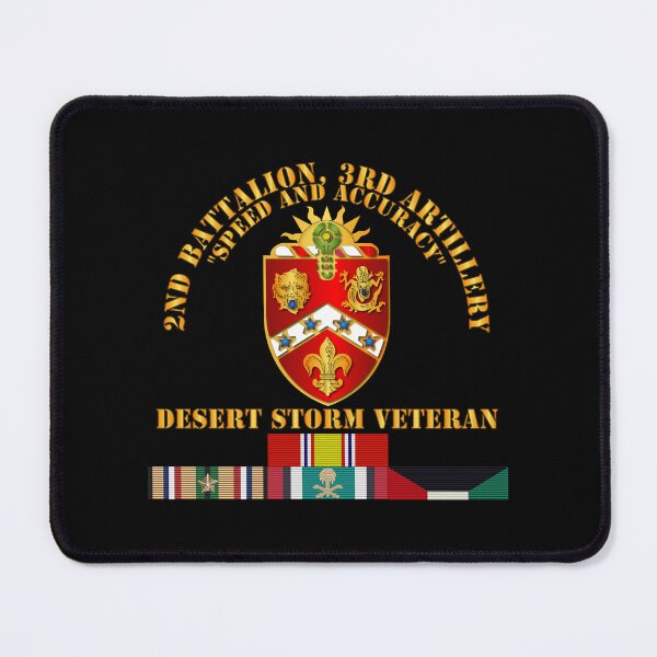 Item preview, Army - 2nd Bn, 3rd Artillery - Desert Storm Veteran designed and sold by Military Insignia Products.