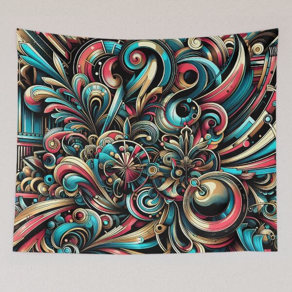 Item preview, Colorful Abstract Design designed and sold by Alessei.