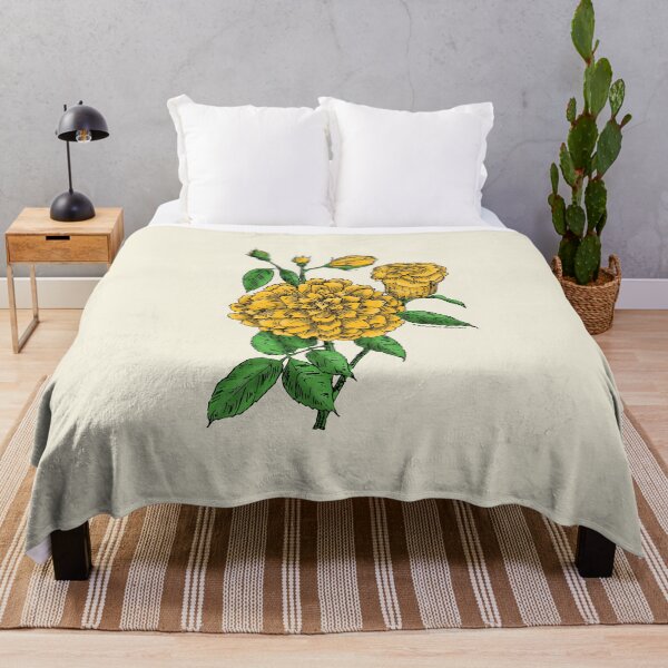 Item preview, Yellow Flat Rose Bloom Full 26-40 Petals In 3+ Rows designed and sold by Rachael Taylor.
