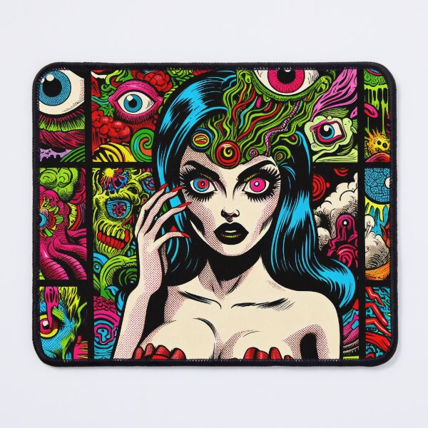 Item preview, Trippy Psychedelic Supernatural Fortune Teller designed and sold by AIPixelMaster.