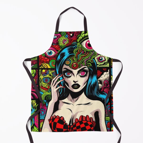 Item preview, Trippy Psychedelic Supernatural Fortune Teller designed and sold by AIPixelMaster.