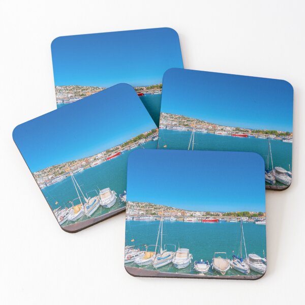 Item preview, Puerto de Peniscola with Boats and Yachts Mediterranean sea designed and sold by acceleratorhams.