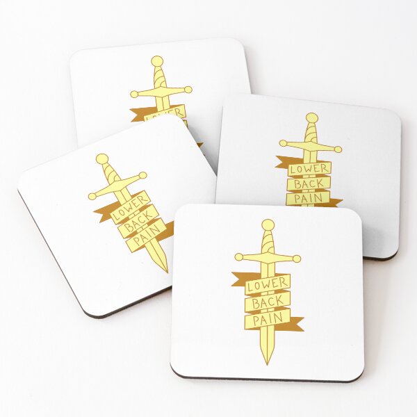 Item preview, Lower back pain / Yellow designed and sold by xlkx.