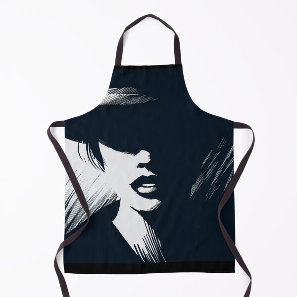 Item preview, Noir Woman's face in the shadow [Vintage, Retro] designed and sold by RESToRAPTOR.