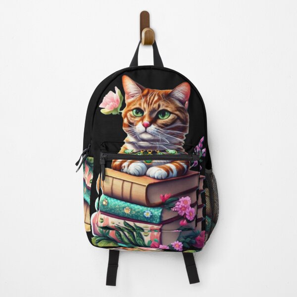 Item preview, Cat Book Stack designed and sold by JediKittenWars.