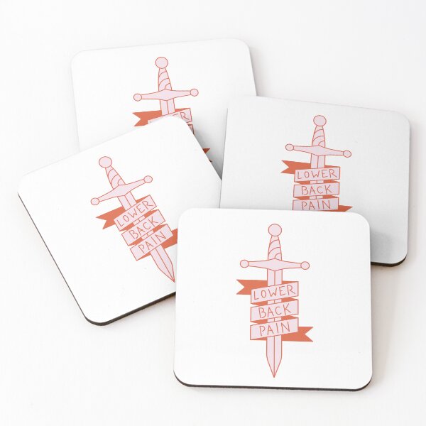 Item preview, Lower back pain / Pink designed and sold by xlkx.