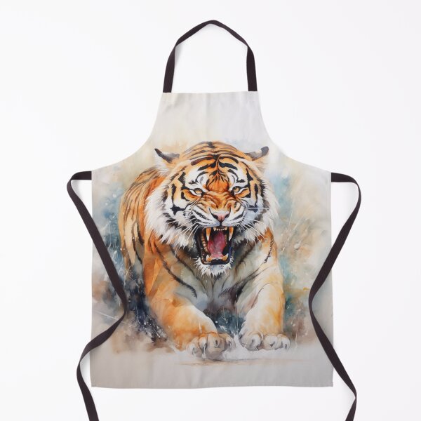 Item preview, Tiger Pounce designed and sold by LivingArtClips.