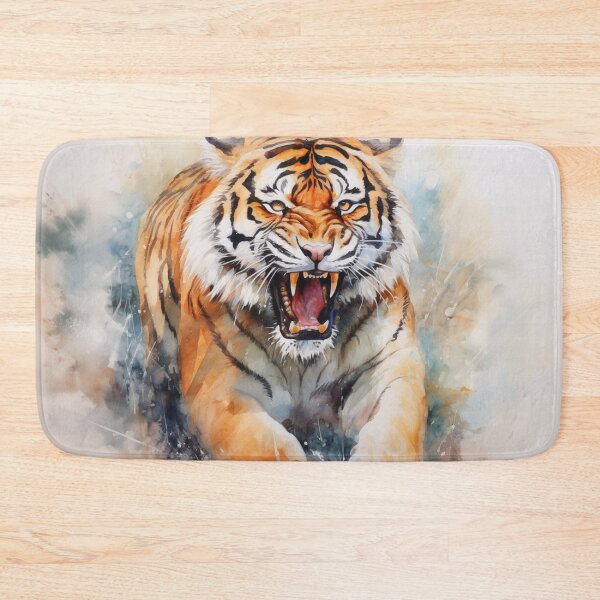 Item preview, Tiger Pounce designed and sold by LivingArtClips.