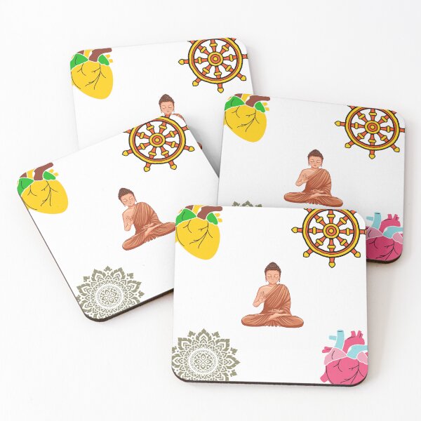 Item preview, Buddhism and Spirituality Stickers designed and sold by Yellowpeace11.