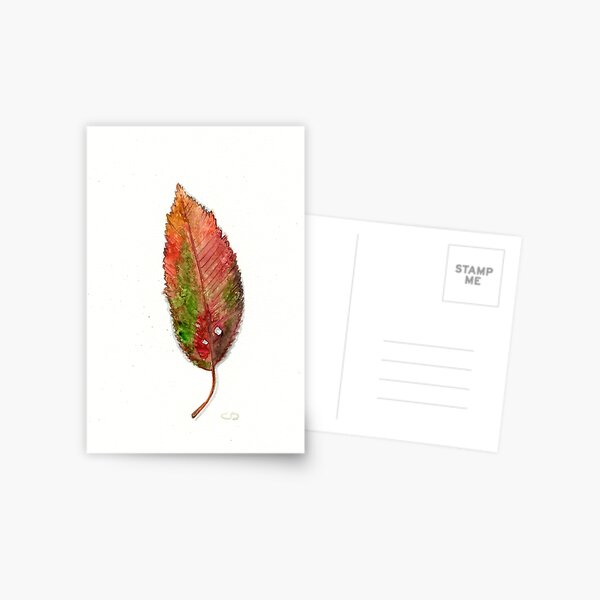 Item preview, Black Cherry Leaf in Autumn designed and sold by Cleave.