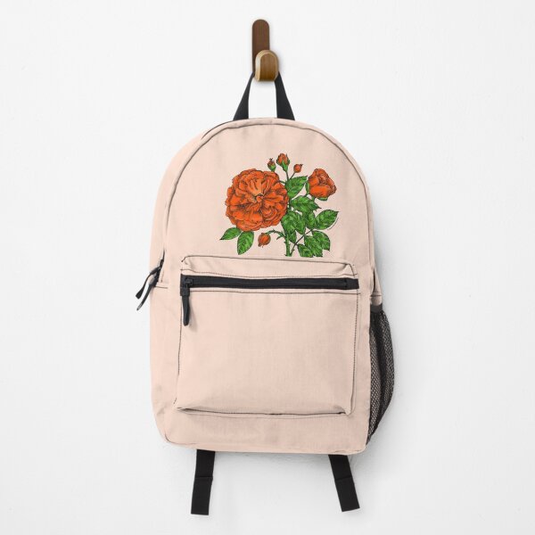 Item preview, Orange Flat Rose Bloom Very Full 40+ Petals In 3+ Rows designed and sold by Rachael Taylor.