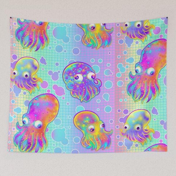 Item preview, Cuttlefish Frenzy designed and sold by PurpleAlien.