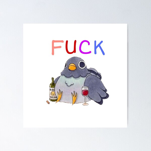 Item preview, pigeon fuck designed and sold by Victoriella-v.