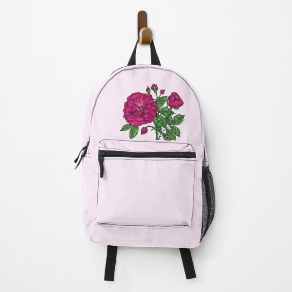 Item preview, Deep Pink Flat Rose Bloom Very Full 40+ Petals In 3+ Rows designed and sold by Rachael Taylor.