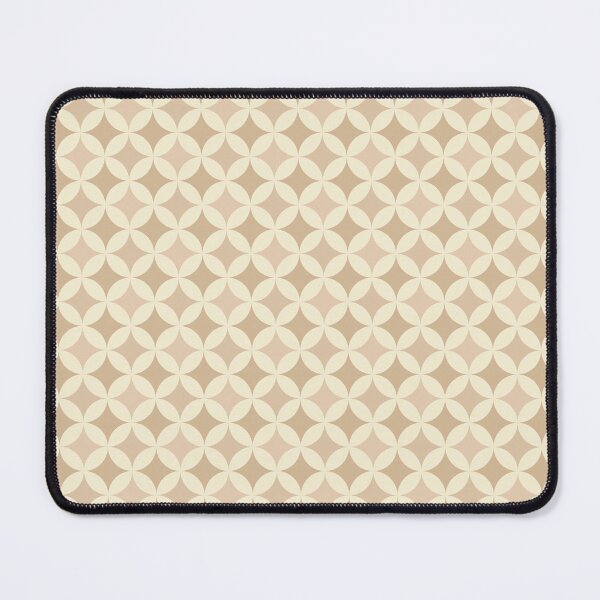 Item preview, Circular Geometric Pattern in Shades of Beige designed and sold by Harmonish.