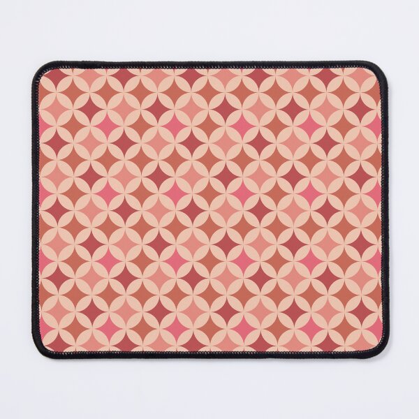 Item preview, Circular Geometric Pattern in Coral Red designed and sold by Harmonish.