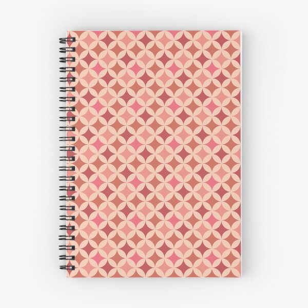 Item preview, Circular Geometric Pattern in Coral Red designed and sold by Harmonish.