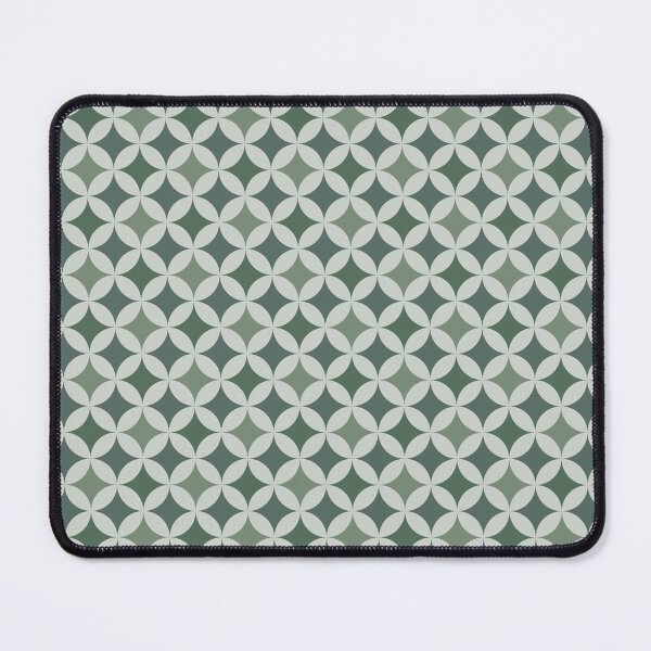 Item preview, Circular Geometric Pattern Shades of Green designed and sold by Harmonish.