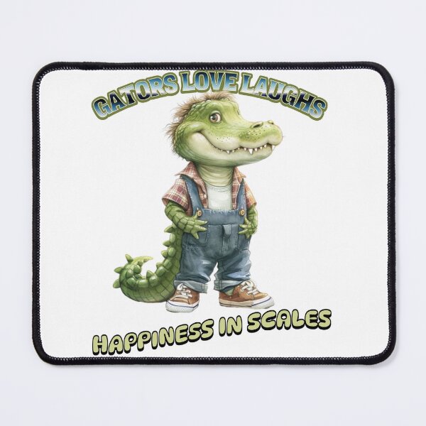 Item preview, Gators love laughs  - Alligators & crcodiles - Crocodiles of the world - Swamp monsters - Everglades national park - Florida crocodiles designed and sold by JansenGS.