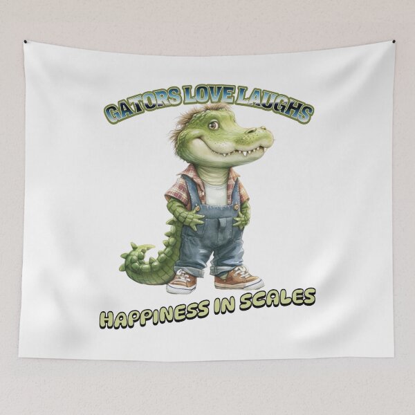 Item preview, Gators love laughs  - Alligators & crcodiles - Crocodiles of the world - Swamp monsters - Everglades national park - Florida crocodiles designed and sold by JansenGS.