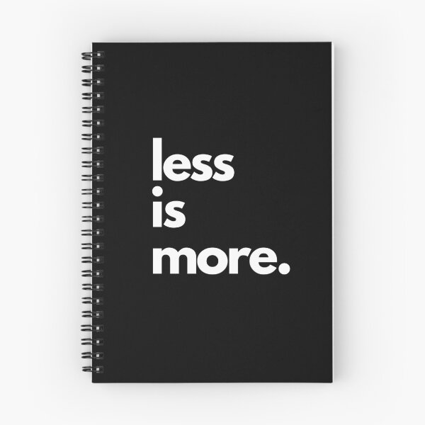 Item preview, less is more. designed and sold by kmashi.