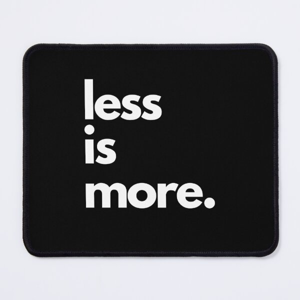 Item preview, less is more. designed and sold by kmashi.