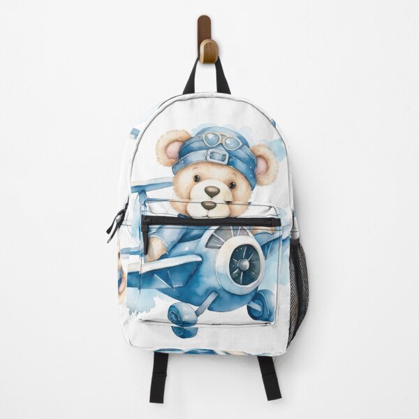Item preview, Up in the Clouds: Whimsical Teddy Bear Takes Flight designed and sold by tasiawatercolor.