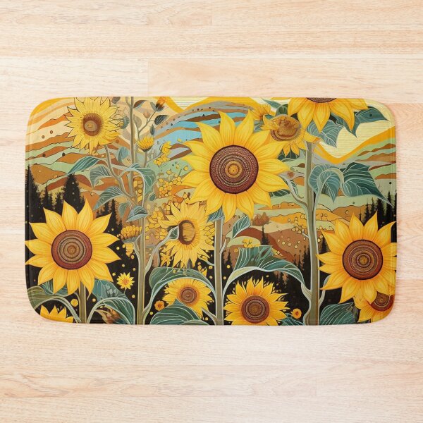 Item preview, Sunshine and Sunflowers designed and sold by Neika Shimm Designs.