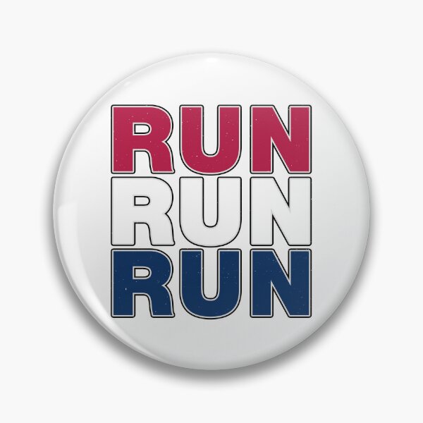 Item preview, RUN-RUN-RUN - A Patriotic Runners Design designed and sold by Mindful-Designs.