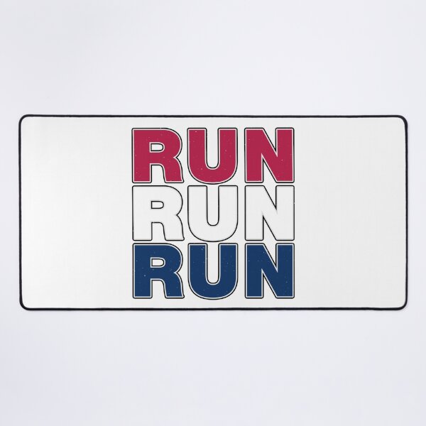 Item preview, RUN-RUN-RUN - A Patriotic Runners Design designed and sold by Mindful-Designs.
