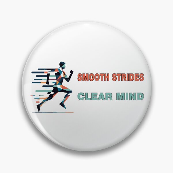 Item preview, Running - Smooth Strides, Clear Mind - A Runners Design designed and sold by Mindful-Designs.