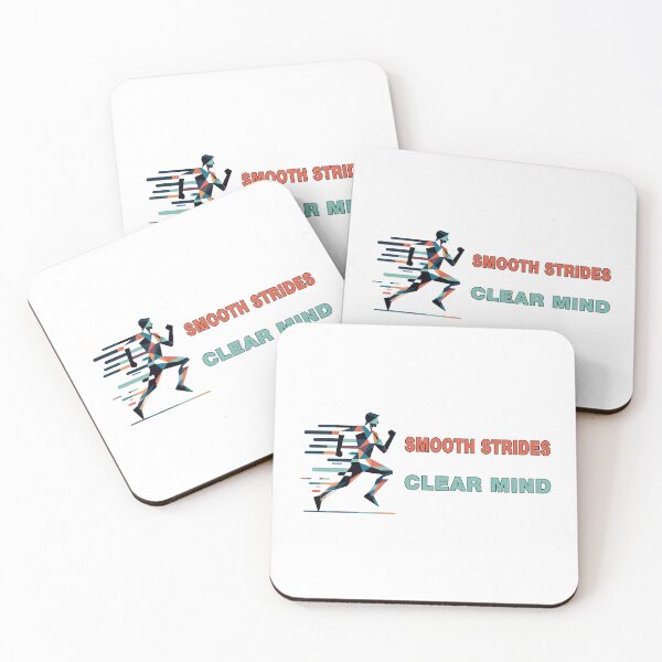 Item preview, Running - Smooth Strides, Clear Mind - A Runners Design designed and sold by Mindful-Designs.