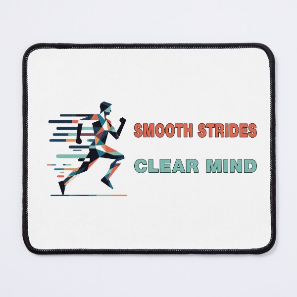 Item preview, Running - Smooth Strides, Clear Mind - A Runners Design designed and sold by Mindful-Designs.