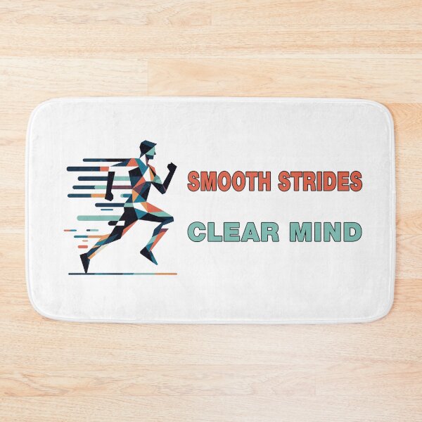 Item preview, Running - Smooth Strides, Clear Mind - A Runners Design designed and sold by Mindful-Designs.
